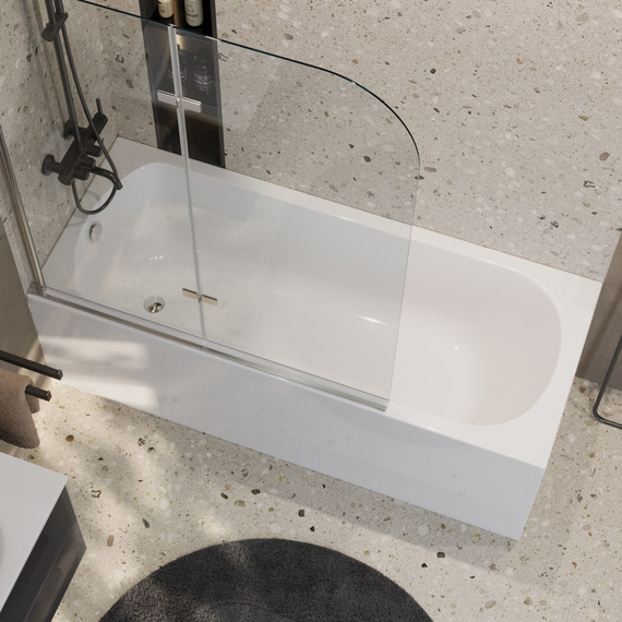 Ванна акриловая Cezares 165x70 см ECO-165-70-41-W37 - фото 6