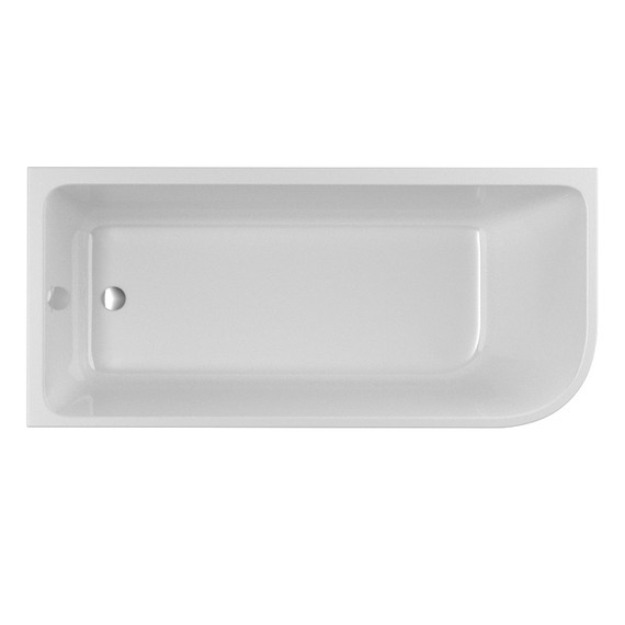 Ванна акриловая BelBagno 160x73 см BB712-1600-730-L - фото 3