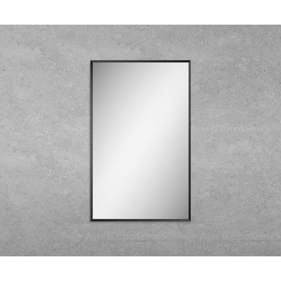 Зеркало BelBagno 50 см SPC-AL-500-800 Nero, чёрный - фото 3