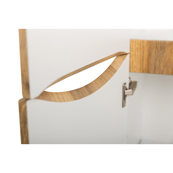 Пенал подвесной BelBagno 40 см FLY-MARINO-1500-2A-SC-RR-P-L, rovere rustico - фото 6