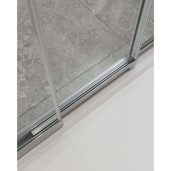 Душевая дверь Cezares 90 см MOLVENO-BF-3-90-C-Cr-IV, хром/прозрачное - фото 5