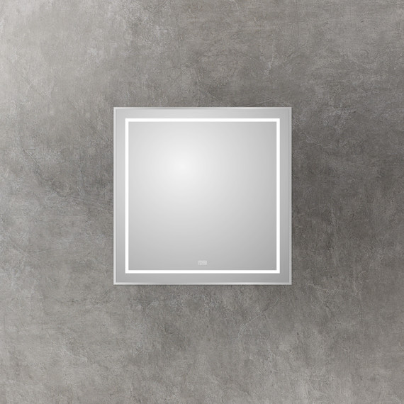 Зеркало BelBagno 90 см SPC-KRAFT-900-800-LED-TCH-WARM, сатин - фото 3