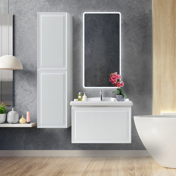 Пенал подвесной Cezares 40 см GIUBILEO-1500-2A-SC-BL, bianco lucido - фото 7