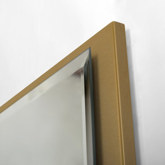 Зеркало Cezares 80 см CZR-SPC-INT-800-900-LED-TCH-WARM-BORO, брашированное золото - фото 4