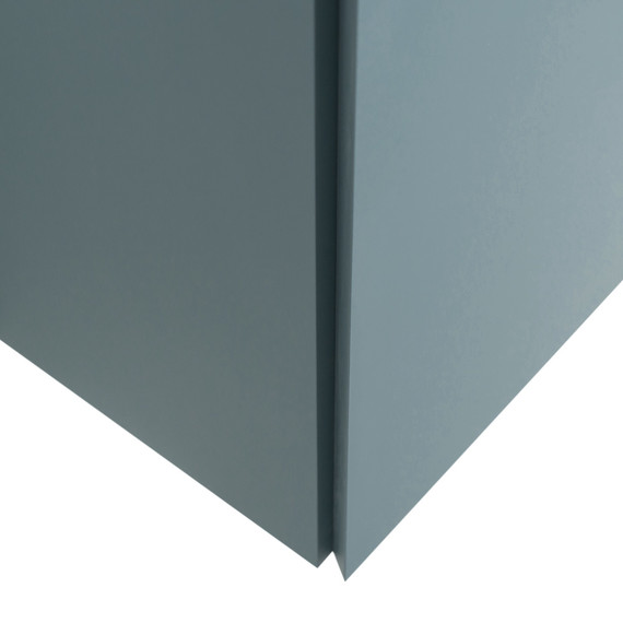 Пенал подвесной BelBagno 35 см KRAFT-1600-1A-SC-AO, голубой матовый - фото 5