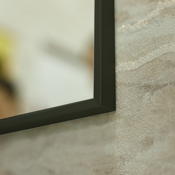 Зеркало BelBagno 50 см SPC-AL-500-800 Nero, чёрный - фото 6