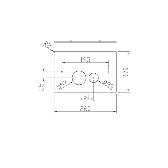 Кнопка смыва Boheme 648-BR, бронза - фото 5