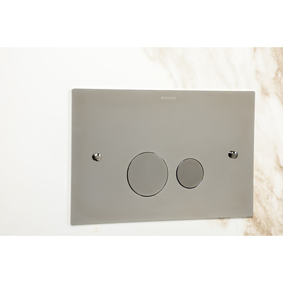 Кнопка смыва Boheme 648-SGM, графит глянцевый - фото 2