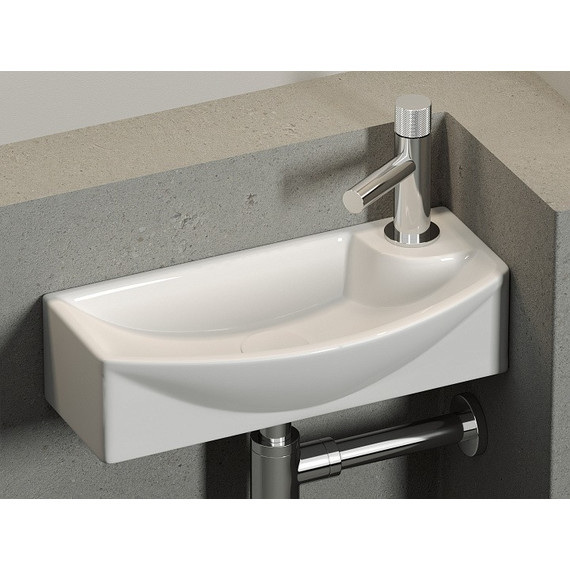 Раковина подвесная Ceramicanova Element 45 см L CN6038L - фото 3