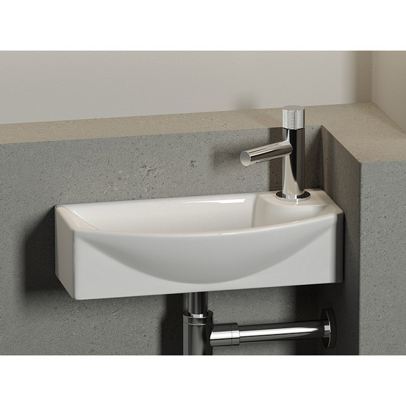 Раковина подвесная Ceramicanova Element 45 см L CN6038L - фото 4