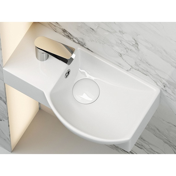 Раковина подвесная Ceramicanova Element 40 см R CN6039R - фото 
