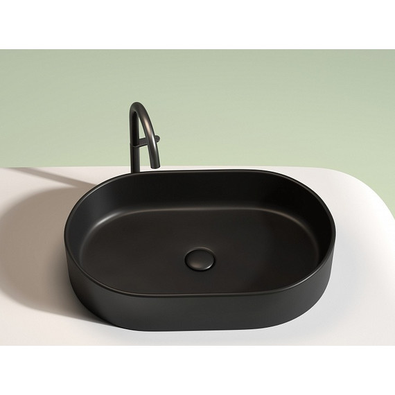 Раковина-чаша Ceramicanova Element 60 см CN6048MB, чёрный матовый - фото 2