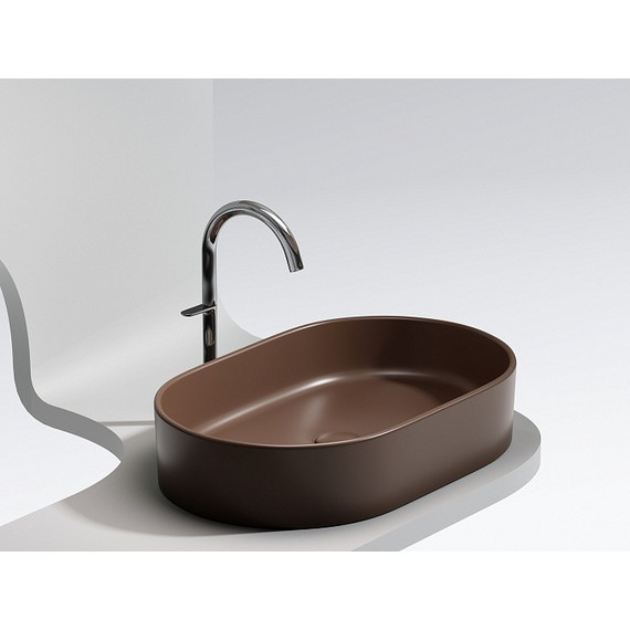 Раковина-чаша Ceramicanova Element 60 см CN6048MDB, тёмно-коричневый матовый - фото 9