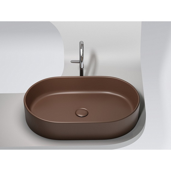 Раковина-чаша Ceramicanova Element 60 см CN6048MDB, тёмно-коричневый матовый - фото 4