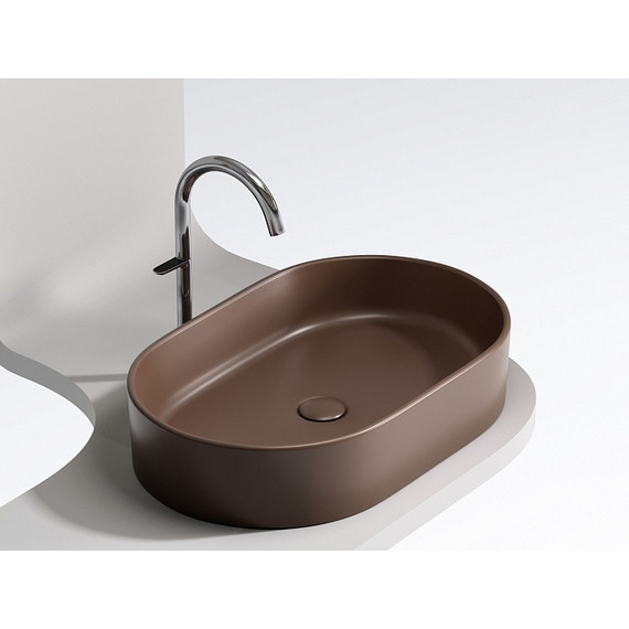 Раковина-чаша Ceramicanova Element 60 см CN6048MDB, тёмно-коричневый матовый - фото 8