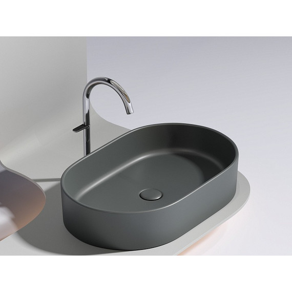 Раковина-чаша Ceramicanova Element 60 см CN6048MDH, тёмный антрацит матовый - фото 