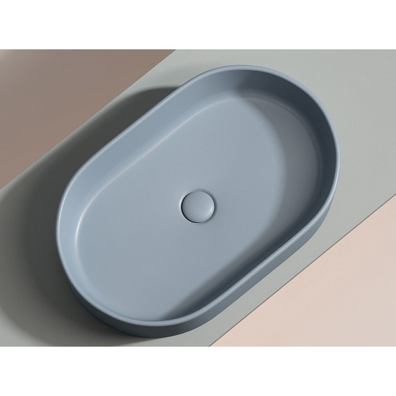 Раковина-чаша Ceramicanova Element 60 см CN6048MHL, серо-голубой матовый - фото 2