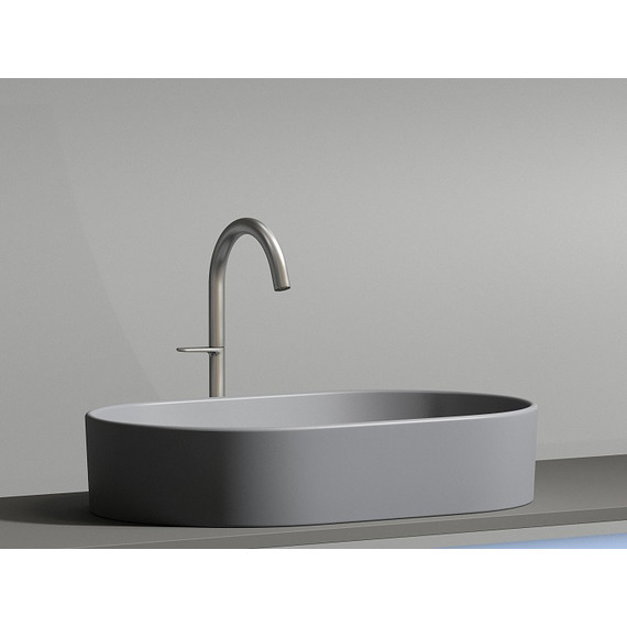 Раковина-чаша Ceramicanova Element 60 см CN6048MH, антрацит матовый - фото 6