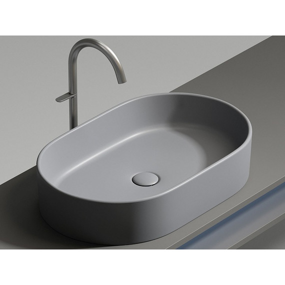 Раковина-чаша Ceramicanova Element 60 см CN6048MH, антрацит матовый - фото 7