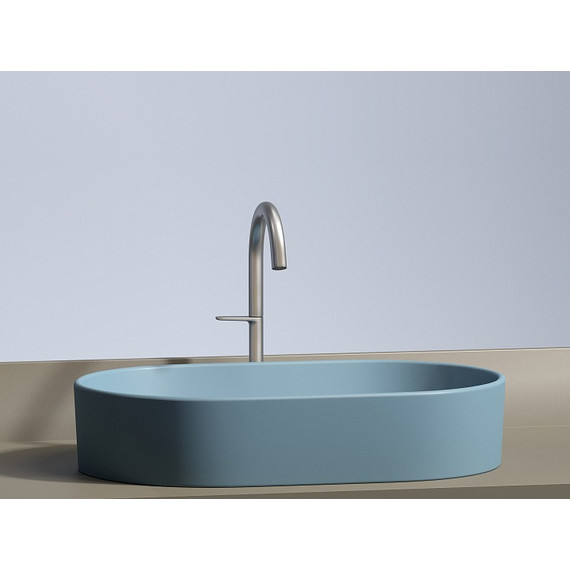 Раковина-чаша Ceramicanova Element 60 см CN6048ML, голубой матовый - фото 3