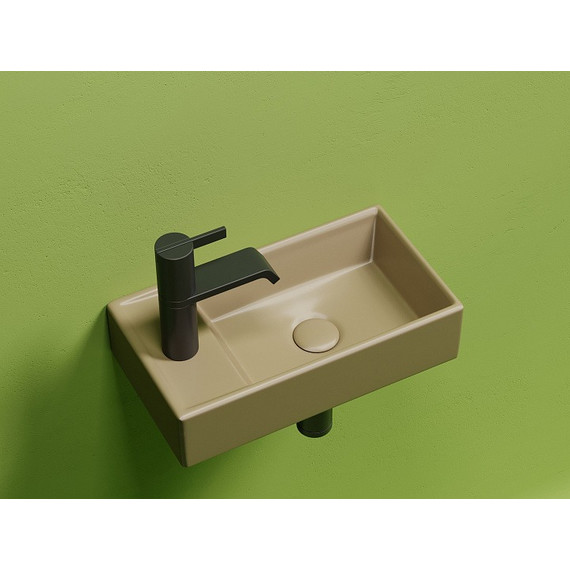 Раковина подвесная Ceramicanova Element 40 см R CN6051RMC, капучино матовый - фото 