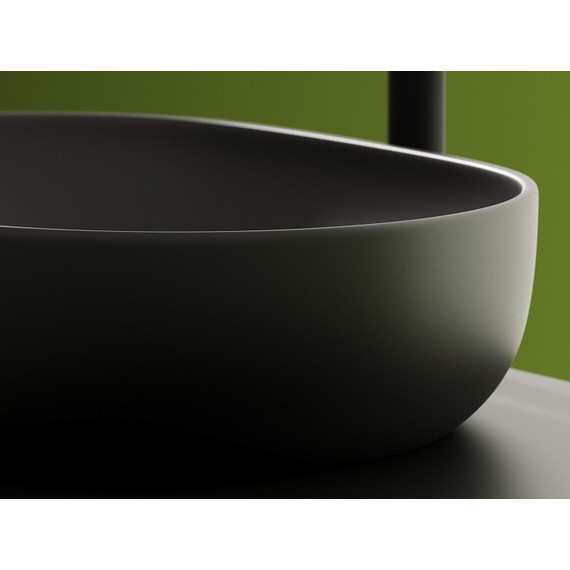 Раковина-чаша Ceramicanova Element 60 см CN6047MDH, тёмный антрацит матовый - фото 9