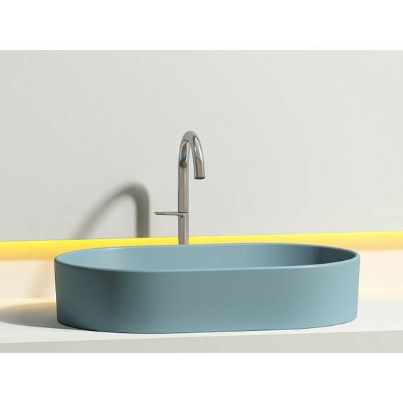 Раковина-чаша Ceramicanova Element 60 см CN6048MLG, зелёный матовый - фото 8