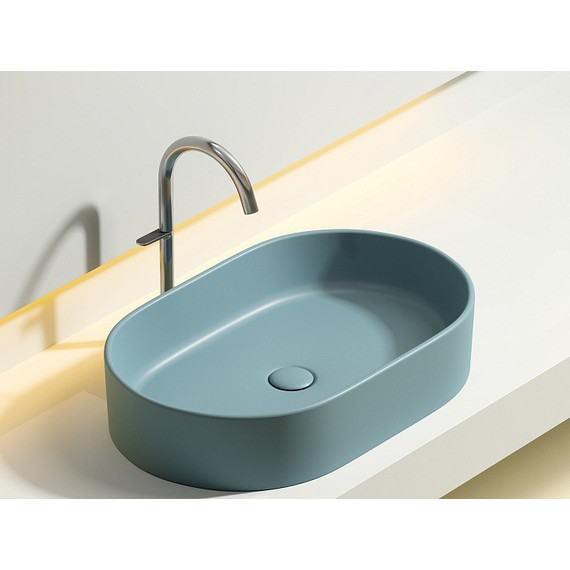 Раковина-чаша Ceramicanova Element 60 см CN6048MLG, зелёный матовый - фото 9