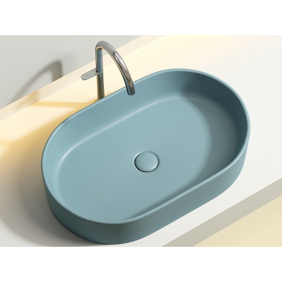 Раковина-чаша Ceramicanova Element 60 см CN6048MLG, зелёный матовый - фото 2