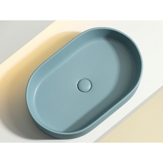 Раковина-чаша Ceramicanova Element 60 см CN6048MLG, зелёный матовый - фото 4