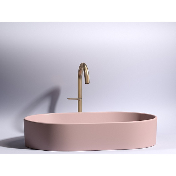 Раковина-чаша Ceramicanova Element 60 см CN6048MP, розовый матовый - фото 8