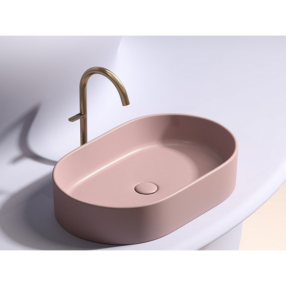 Раковина-чаша Ceramicanova Element 60 см CN6048MP, розовый матовый - фото 9