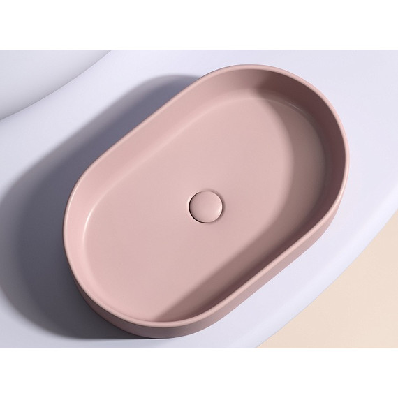 Раковина-чаша Ceramicanova Element 60 см CN6048MP, розовый матовый - фото 4