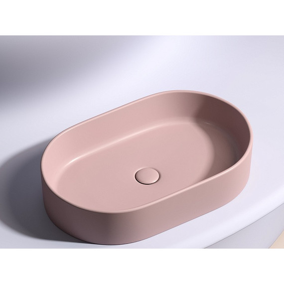 Раковина-чаша Ceramicanova Element 60 см CN6048MP, розовый матовый - фото 5