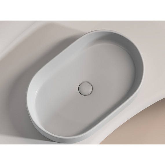 Раковина-чаша Ceramicanova Element 60 см CN6048MSG, серый матовый - фото 7