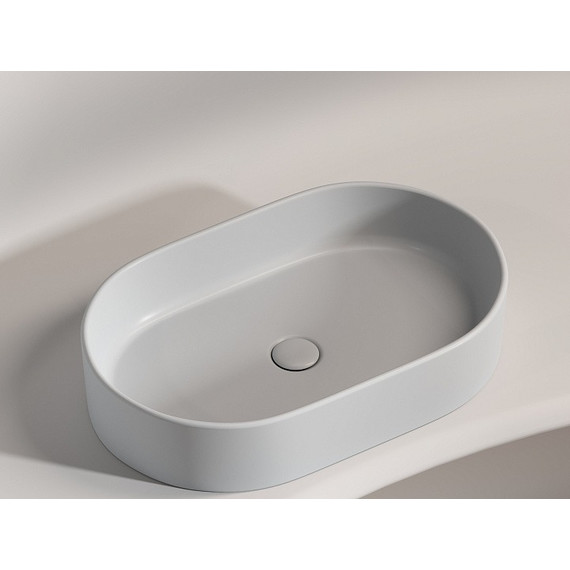 Раковина-чаша Ceramicanova Element 60 см CN6048MSG, серый матовый - фото 8