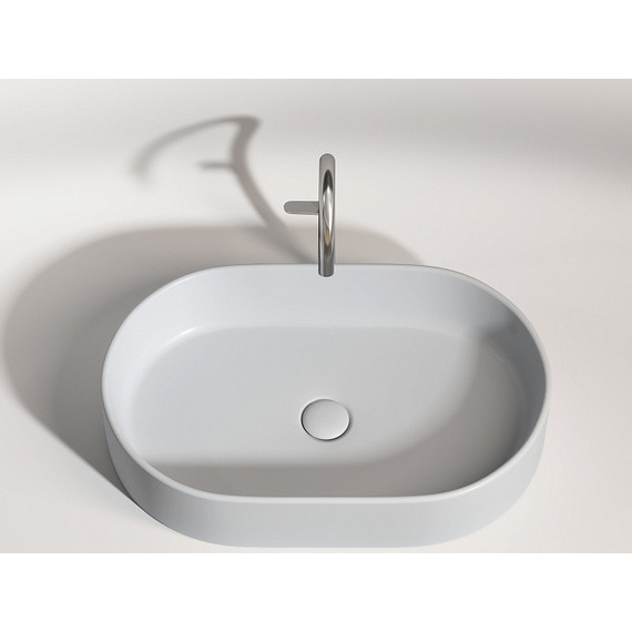 Раковина-чаша Ceramicanova Element 60 см CN6048MSG, серый матовый - фото 4