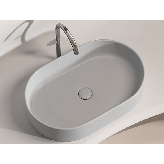 Раковина-чаша Ceramicanova Element 60 см CN6048MSG, серый матовый - фото 3