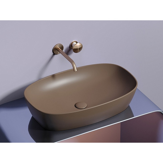 Раковина-чаша Ceramicanova Element 60 см CN6049MDB, тёмно-коричневый матовый - фото 6