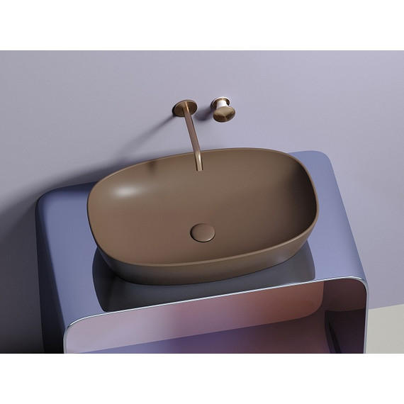 Раковина-чаша Ceramicanova Element 60 см CN6049MDB, тёмно-коричневый матовый - фото 2