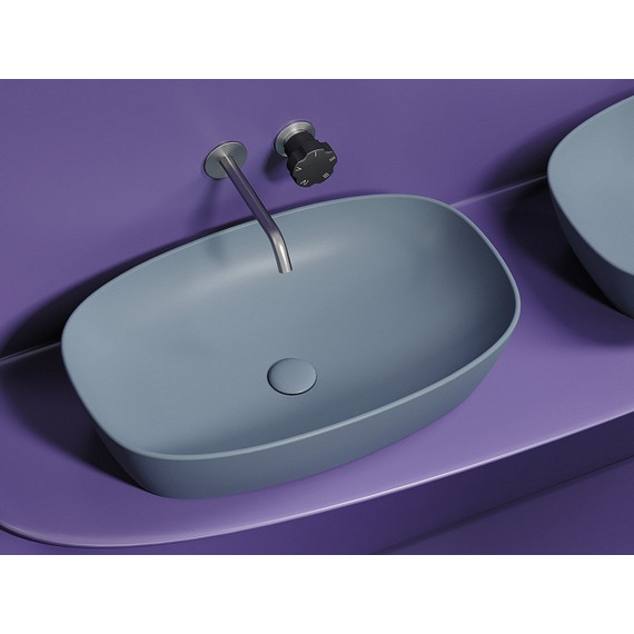 Раковина-чаша Ceramicanova Element 60 см CN6049MHL, серо-голубой матовый - фото 3