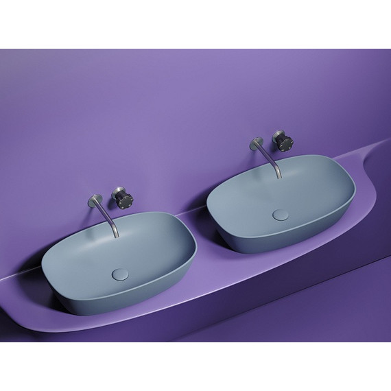 Раковина-чаша Ceramicanova Element 60 см CN6049MHL, серо-голубой матовый - фото 5