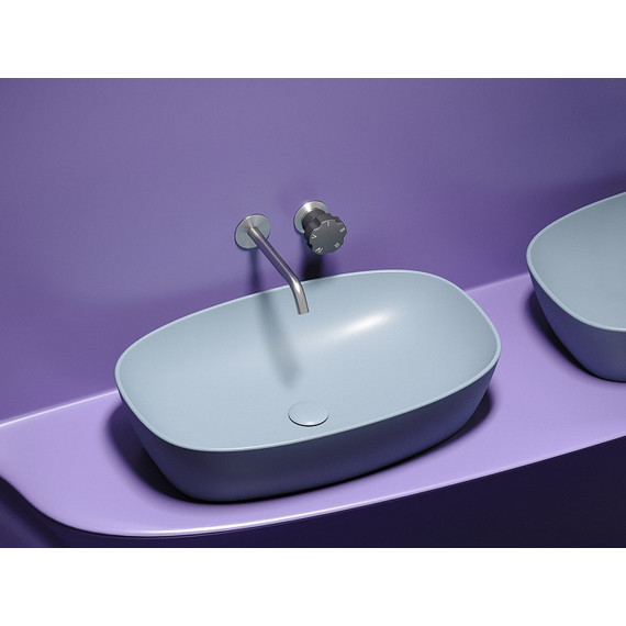 Раковина-чаша Ceramicanova Element 60 см CN6049MHL, серо-голубой матовый - фото 