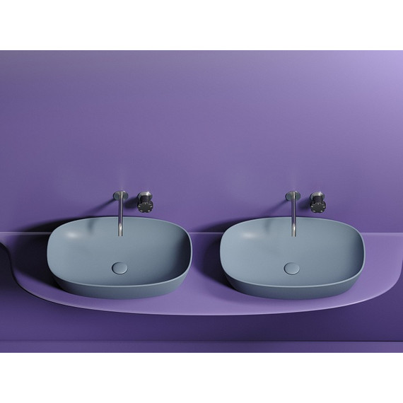 Раковина-чаша Ceramicanova Element 60 см CN6049MHL, серо-голубой матовый - фото 11