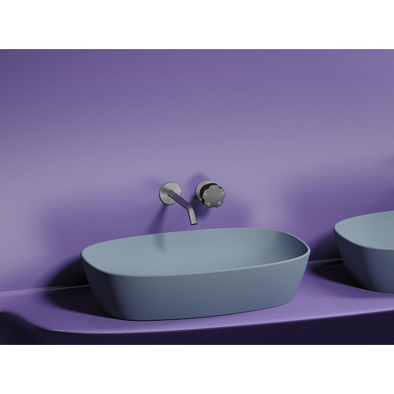 Раковина-чаша Ceramicanova Element 60 см CN6049MHL, серо-голубой матовый - фото 2