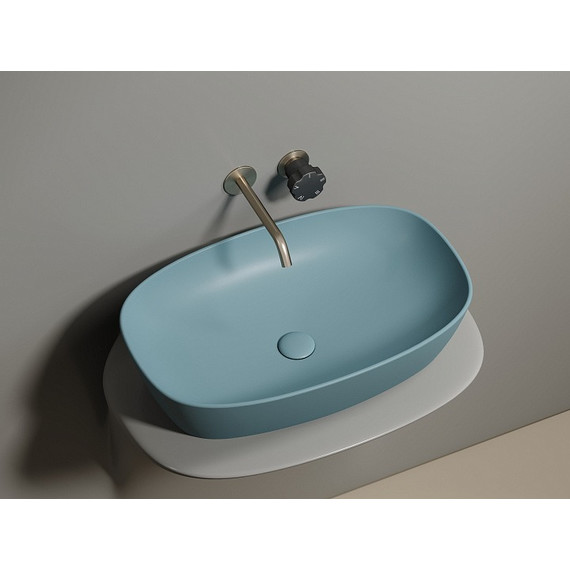 Раковина-чаша Ceramicanova Element 60 см CN6049MLG, зелёный матовый - фото 