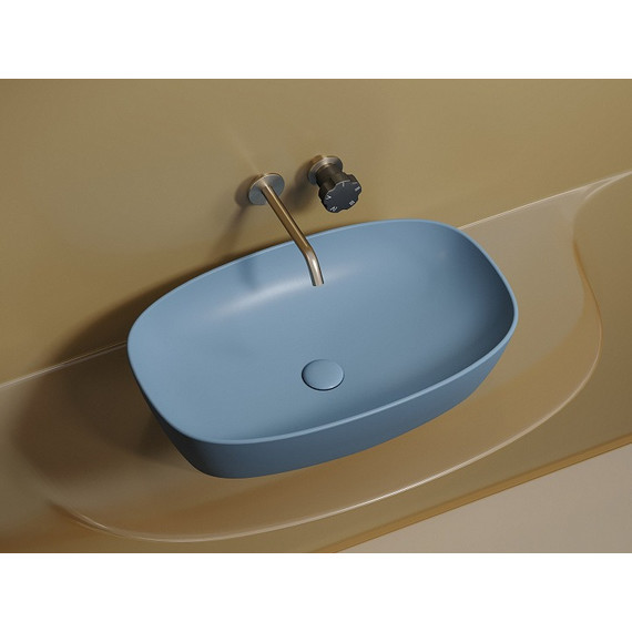 Раковина-чаша Ceramicanova Element 60 см CN6049ML, голубой матовый - фото 