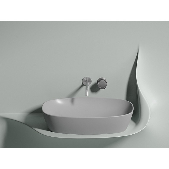 Раковина-чаша Ceramicanova Element 60 см CN6049MSG, серый матовый - фото 5