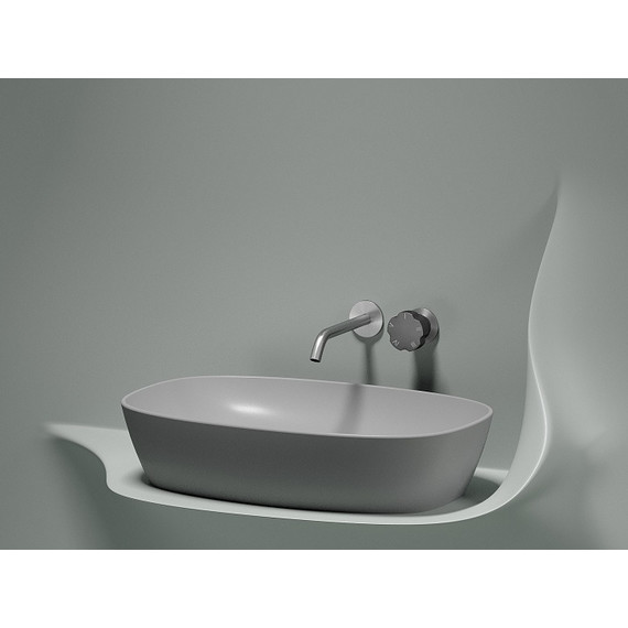 Раковина-чаша Ceramicanova Element 60 см CN6049MSG, серый матовый - фото 6