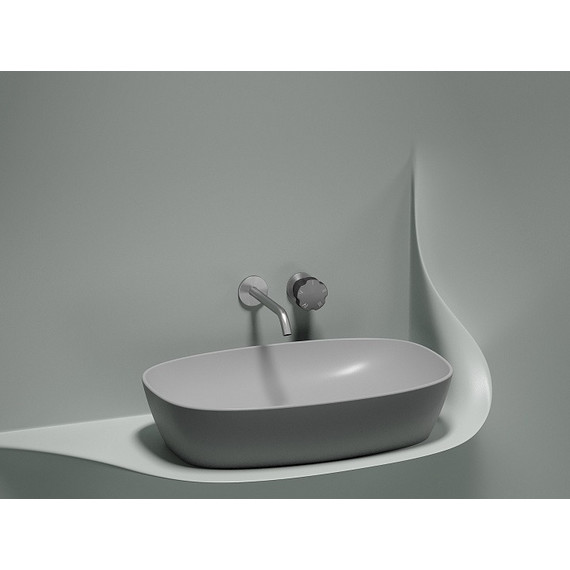 Раковина-чаша Ceramicanova Element 60 см CN6049MSG, серый матовый - фото 2